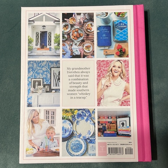 REESE WITHERSPOON | WHISKEY IN A TEACUP HARD BACK BOOK - Picture 3 of 7